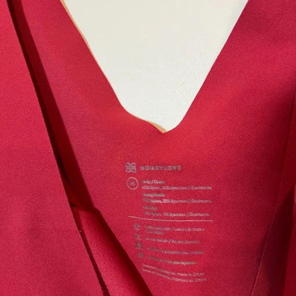 Honeylove Shapewear Tank Top LiftWear Tank Red Size Medium - Picture 4 of 4